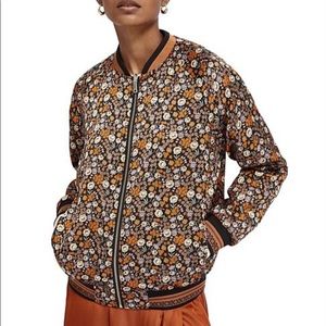Scotch & Soda Reversible Floral Jacket